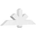 thumbnail image 1 of 60"W x 20"H x 4"D x 6"F, 8/12 Pitch, Kennewick Architectural Grade PVC Gable Bracket, 1 of 8