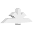 thumbnail image 1 of 60"W x 20"H x 6"D x 6"F, 8/12 Pitch, Redmond Architectural Grade PVC Gable Bracket, 1 of 8