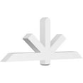 thumbnail image 1 of 60"W x 22 1/2"H x 4"D x 4"F, 9/12 Pitch, Kennewick Architectural Grade PVC Gable Bracket, 1 of 8