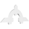 thumbnail image 1 of 60"W x 25"H x 2"D x 6"F, 10/12 Pitch, Ericson Architectural Grade PVC Gable Bracket, 1 of 8