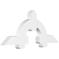 thumbnail image 1 of 60"W x 25"H x 4"D x 6"F, 10/12 Pitch, Ericson Architectural Grade PVC Gable Bracket, 1 of 8
