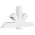 thumbnail image 1 of 60"W x 27 1/2"H x 6"D x 6"F, 11/12 Pitch, Redmond Architectural Grade PVC Gable Bracket, 1 of 8