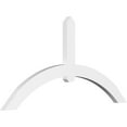 thumbnail image 1 of 60"W x 30"H x 2"D x 4"F, 12/12 Pitch, Archdale Architectural Grade PVC Gable Bracket, 1 of 8