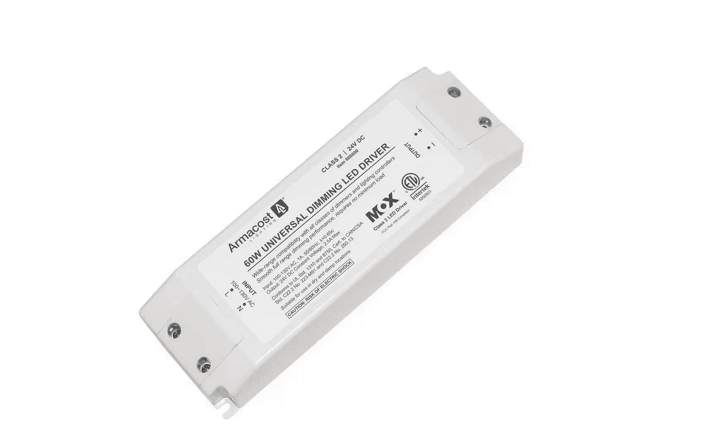 60-Watt 24-Volt DC Universal Dimming LED Transformer Driver - Walmart.com