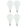 thumbnail image 1 of 60 Watt A15 Candelabra Base Incandescent Bulb, Frosted 4 Pack, 1 of 1