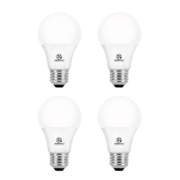 60-Watt Equivalent 3000K A19 Dimmable LED Light Bulb in Warm White (4-Pack)
