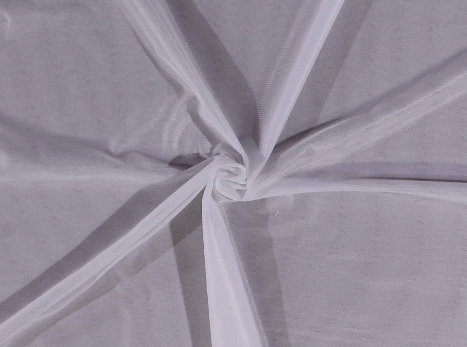 60" White French Fuse Garment Construction Lightweight Fusible Interfacing Fabric by the Yard