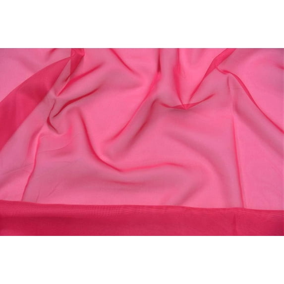60" Wide (5ft Wide) Sheer Chiffon Fabric - Perfect for Draping Panels and Masking for Weddings, Events, Parties, Decorations, Backdrops