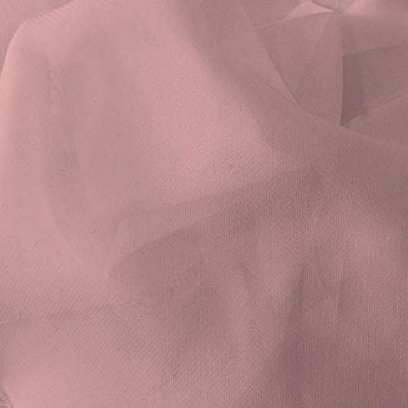 60" Wide Chiffon Fabric 100% Polyester - Perfect for Wedding Dresses, Elegant Gowns, DIY Decoration, Drapery - BLUSHPINK, 10 Yards