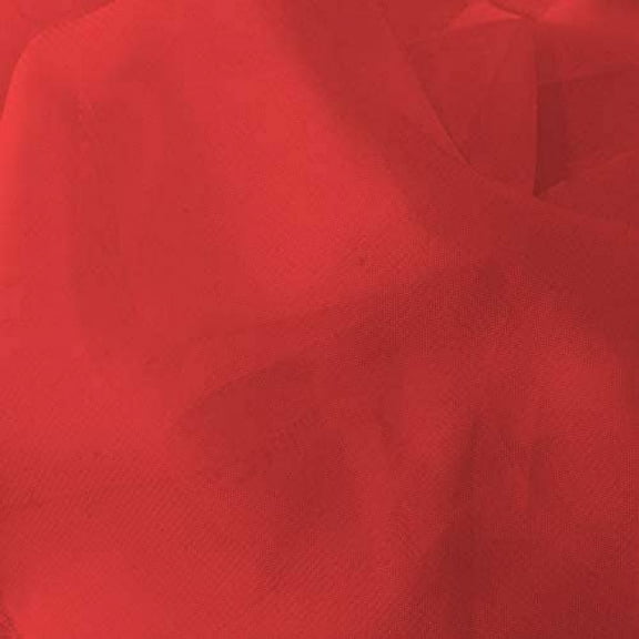 60" Wide Chiffon Fabric 100% Polyester - Perfect for Wedding Dresses, Elegant Gowns, DIY Decoration, Drapery - NEONFUCHSIA, 5 Yards