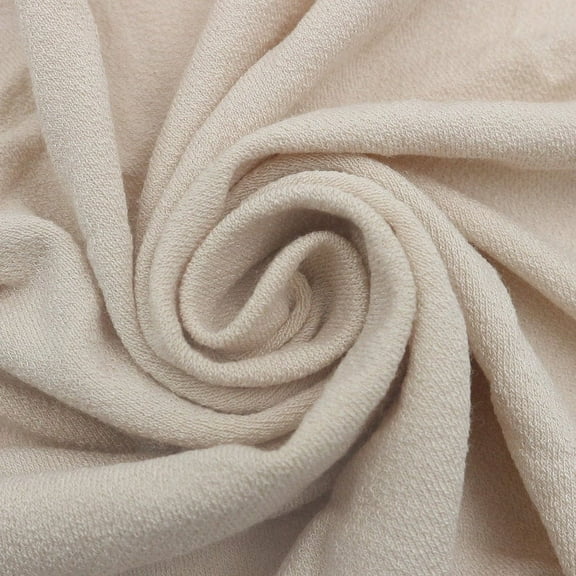 60" Wide Crepe Viscose Spandex Fabric by the Yard, 220 GSM, Medium-weight - Soft 2-Way Stretch Fabric for Dresses, Pants, Tops, Costumes & DIY Sewing Projects