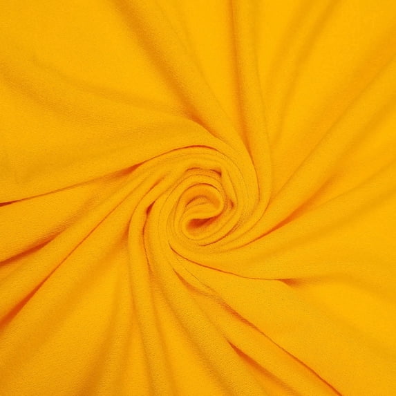 60" Wide Crepe Viscose Spandex Fabric by the Yard, 220 GSM, Medium-weight - Soft 2-Way Stretch Fabric for Dresses, Pants, Tops, Costumes & DIY Sewing Projects