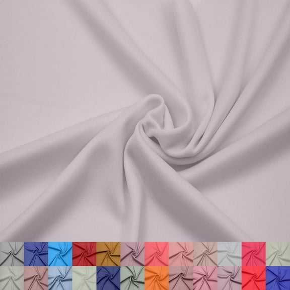 60" Wide Interlock Lining Fabric By The Yard, Light Pink