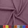 thumbnail image 1 of 60" Wide Poly Rayon Spandex Hacci Brushed Knit Fabric by The Yard - 200GSM, Medium Weight - Soft & Breathable, 4-Way Stretch - Draperies, Apparel & DIY Projects- Mauve Dark, 1 of 5