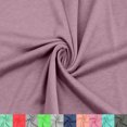 thumbnail image 1 of 60" Wide Poly Spandex French Terry Brushed Fabric (220 GSM), Medium Weight, 4-Way Stretch, Soft & Warm - Great for Apparel, Hoodies, Sweatshirts, Joggers & DIY- Mauve Dusk, 1 of 4
