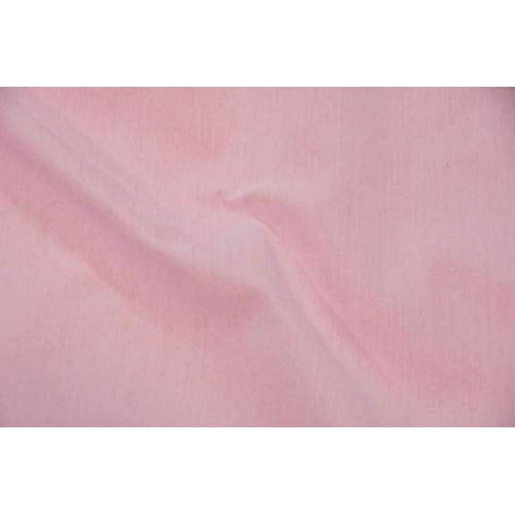 60" Wide Premium Cotton Blend Broadcloth Fabric by The Yard (Pink)