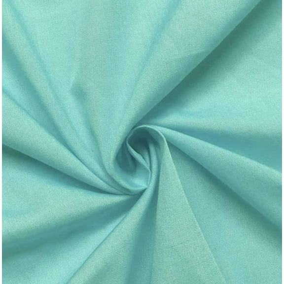 60" Wide Premium Cotton Blend Broadcloth Fabric by The Yard