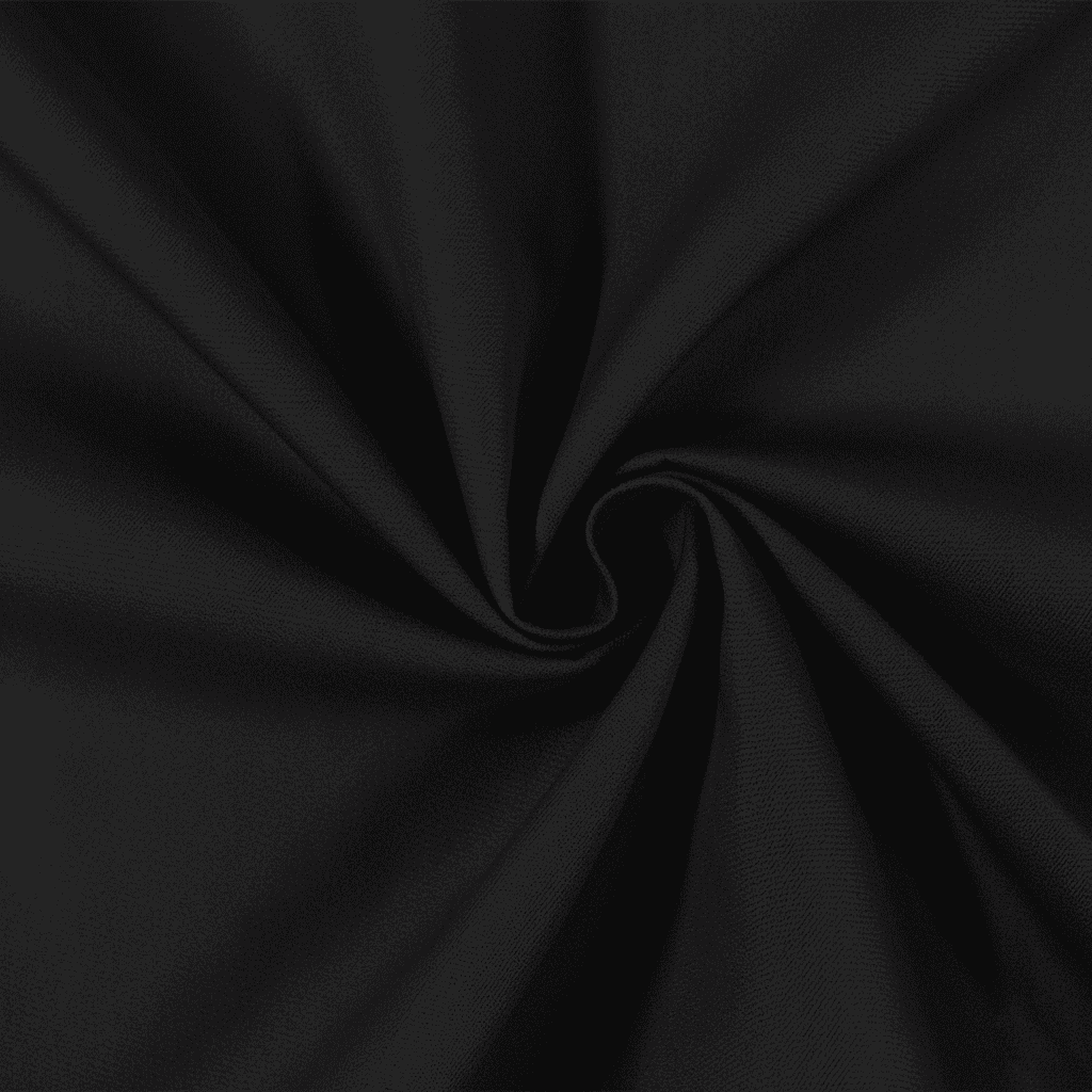 Premium Cotton Blend Broadcloth Fabric By The Yard 60 Inches Wide Black