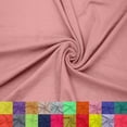 thumbnail image 1 of 60" Wide Rayon Spandex Jersey Knit Fabric by the Yard - 4-Way Stretch, 200GSM, Medium Weight -Soft & Breathable - Apparel, Accessories, Maternity & Decorations -Dusty Pink, 1 of 4