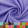 thumbnail image 1 of 60" Wide Venezia Poly Spandex Fabric - (200 GSM), Medium Weight, 2-Way Stretch, Soft & Breathable for Apparel, Activewear, Leggings, Decorations, Headband & DIY-Lilac Dark, 1 of 4