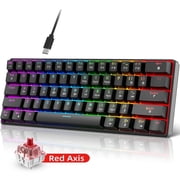 Mechanical Gaming Keyboard 61 Keys - rated 4.7 stars from 14 reviews