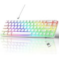 60 Wireless Mechanical Keyboard, 2.4G/BT5.0/USBC Triple Mode PBT
