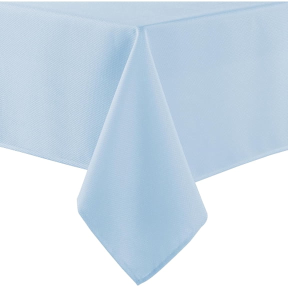 60 X 120 Inch Textured Rectangle Tablecloth - Waterproof Spillproof Wrinkle-Resistant Fabric Table Cloth for Kitchen and Dining Dinner, Outdoor Picnic, Holiday and Parties, Light Sage Green