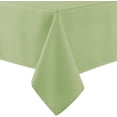 thumbnail image 1 of 60 X 120 Inch Textured Rectangle Tablecloth - Waterproof Spillproof Wrinkle-Resistant Fabric Table Cloth for Kitchen and Dining Dinner, Outdoor Picnic, Holiday and Parties, Light Sage Green, 1 of 6
