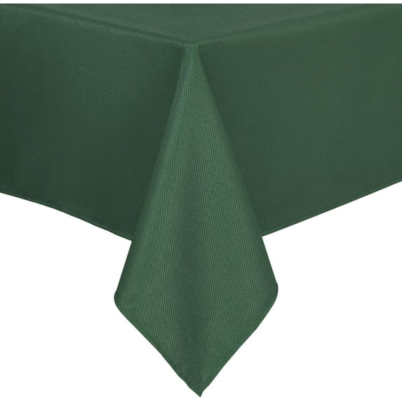 60 X 120 Inch Textured Rectangle Tablecloth - Waterproof Spillproof Wrinkle-Resistant Fabric Table Cloth for Kitchen and Dining Dinner, Outdoor Picnic, Holiday and Parties, Light Sage Green