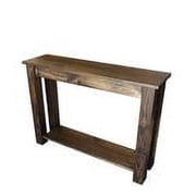 60" YUKON SOFA TABLE WITH SHELF