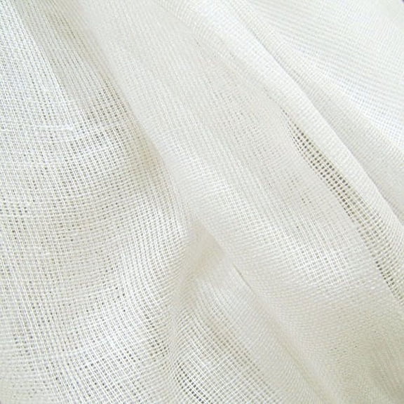50 Yards White Tobacco Cloth Cotton Fabric Lightweight for Wedding Decor By JCS