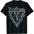thumbnail image 1 of 60 Year Old Gifts Vintage 1962 Shirt Men Women 60th Birthday T-Shirt Black 4X-Large, 1 of 4