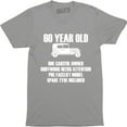 thumbnail image 1 of 60 Year Old One Careful Owner Spare Tire Include Birthday Gift Men's T-Shirt, 1 of 4