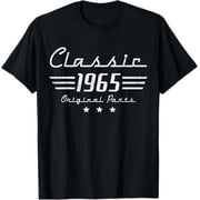 60 Year Old Vintage Birthday Gifts Classic Car 1965 60Th Birthday Gifts Men Vintage T-Shirt Unisex S To 5XL