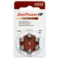 thumbnail image 1 of 60 ZeniPower Hearing Aid Batteries Size: 312, 1 of 6