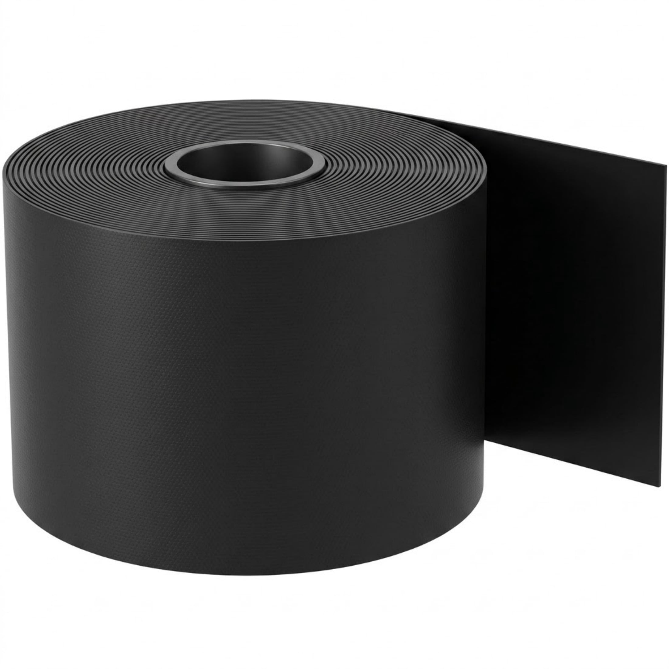 60 ft x 10 in Landscape Edging, Flexible HDPE Coiled Terrace Board Garden Border, Heavy Duty Weed Barrier for Lawn and Yard, Black