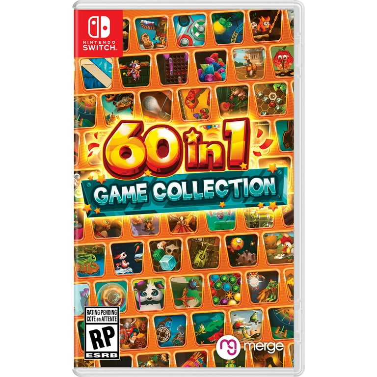 Nintendo Switch 60 in 1 Family Multiplayer Video Game Collection
