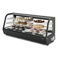 thumbnail image 1 of 60 in. Countertop Bakery Display Refrigerator in Black, 8 cu. ft. (CDC-8C-BK), 1 of 10