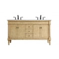 thumbnail image 1 of 60 in. Double Bathroom Vanity in Antique Beige - 60 x 35 x 21.5 in., 1 of 1