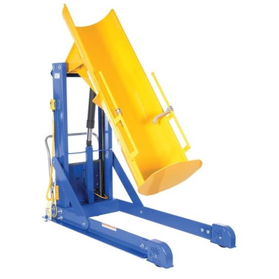 60 in. Portable Hydraulic Drum Dumper - 0.75 lbs