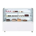 thumbnail image 1 of 60 in. Refrigerated Bakery Display Case, 17.6 cu. ft. in White (KM-CDHF-17C-WH), 1 of 13