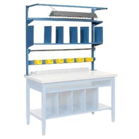 60 in. Riser Kit with Dividers - Blue