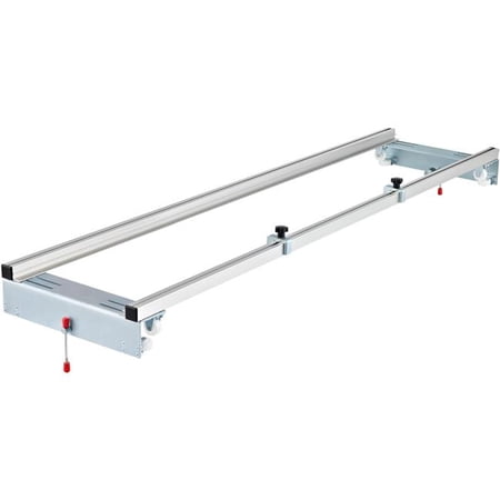 60 in. Router Sled for Woodworking, Silver