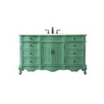 thumbnail image 1 of 60 in. Single Bathroom Vanity, Vintage Mint, 1 of 1