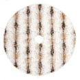 thumbnail image 1 of 60 in. Snow Lynx Faux Fur Tree Skirt, White, 1 of 1