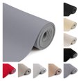 thumbnail image 1 of 60 in Suede Headliner Fabric Roof Liner 1/8" Foam Backing Polyester Fabric Upholstery Panel Repair Replacement Renovation, Gray, 1 of 5
