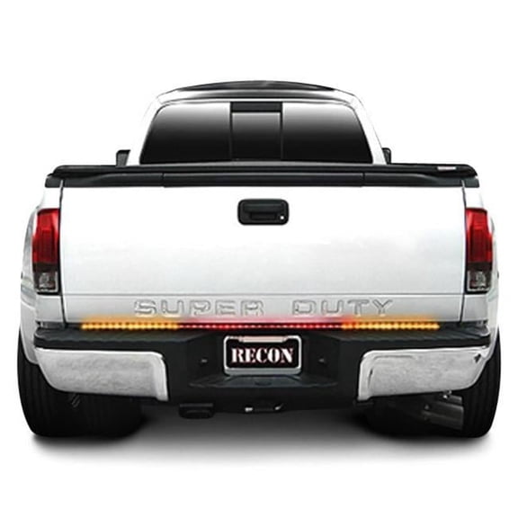 60 in. Tailgate Bar with Amber Scanning LED Turn Signals & Red LED Brake
