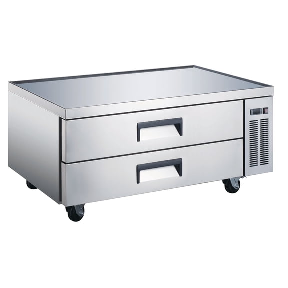 60 in Wide, 12.7 Cu Ft. 2-Drawer Chef Base Commercial Refrigerator in Stainless Steel