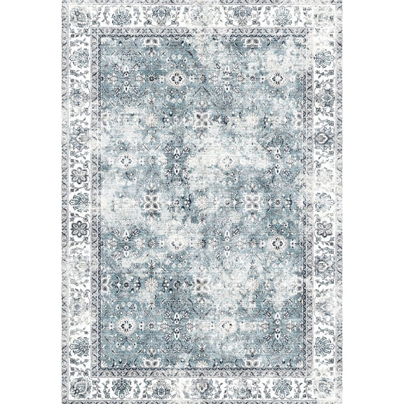 60 in Wide 84 in Deep - Washable Foldable - Home High Traffic Zones - Creates Comfortable Living Atmosphere