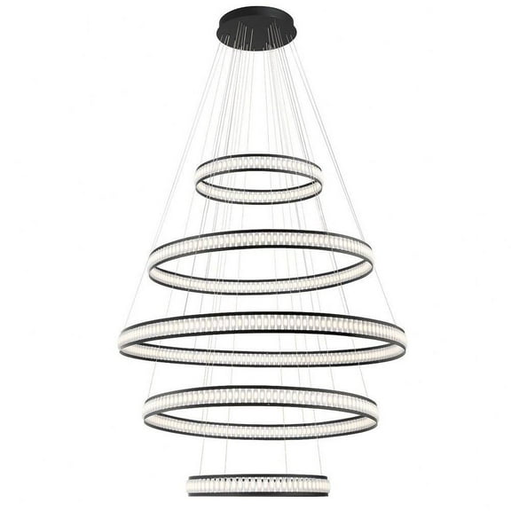60 inch 465W Led 5-Tier Round Chandelier Bailey Street Home 79-Bel-4561802